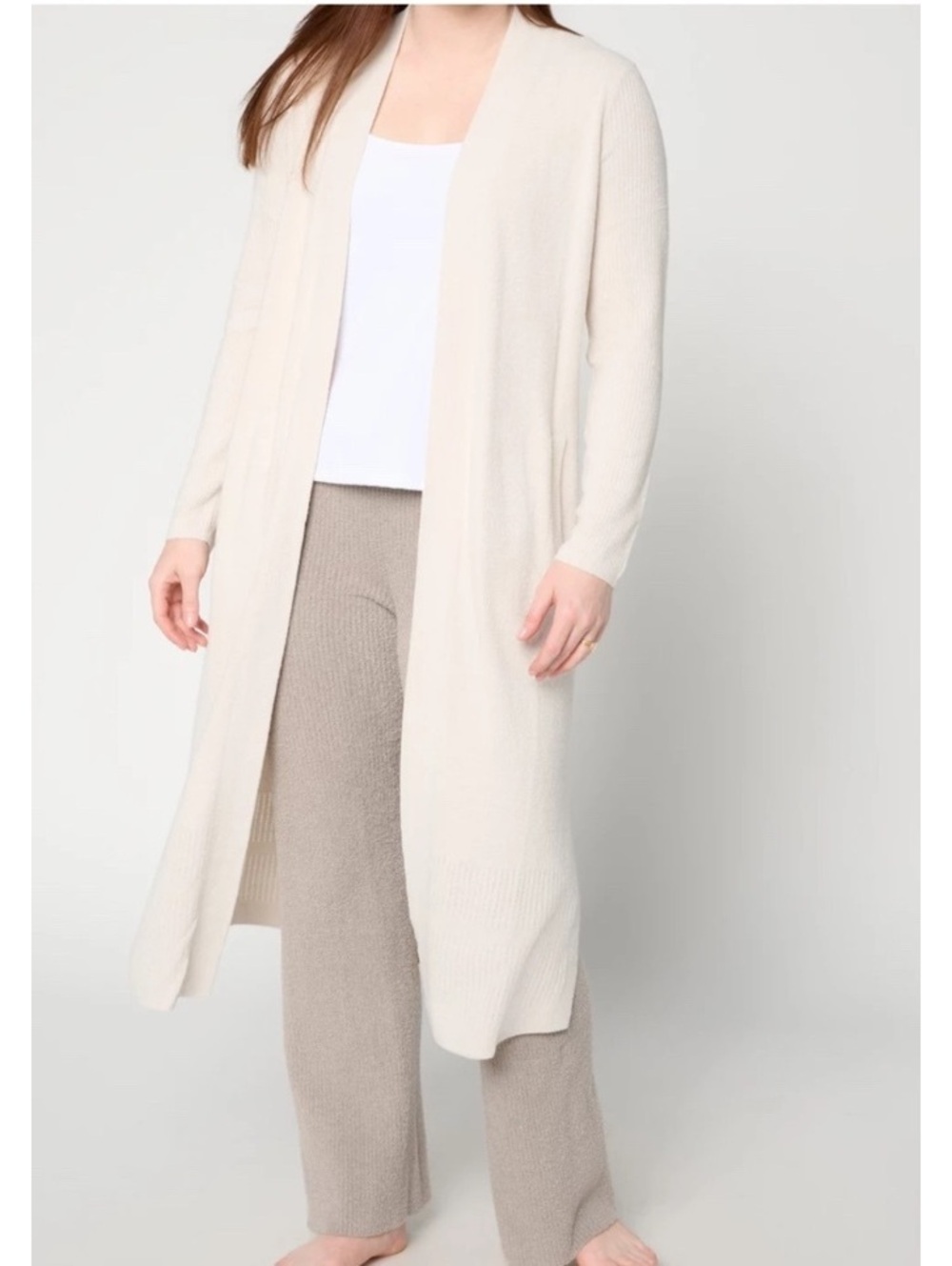 Barefoot Dreams cozy chic ultra lite cardigan long